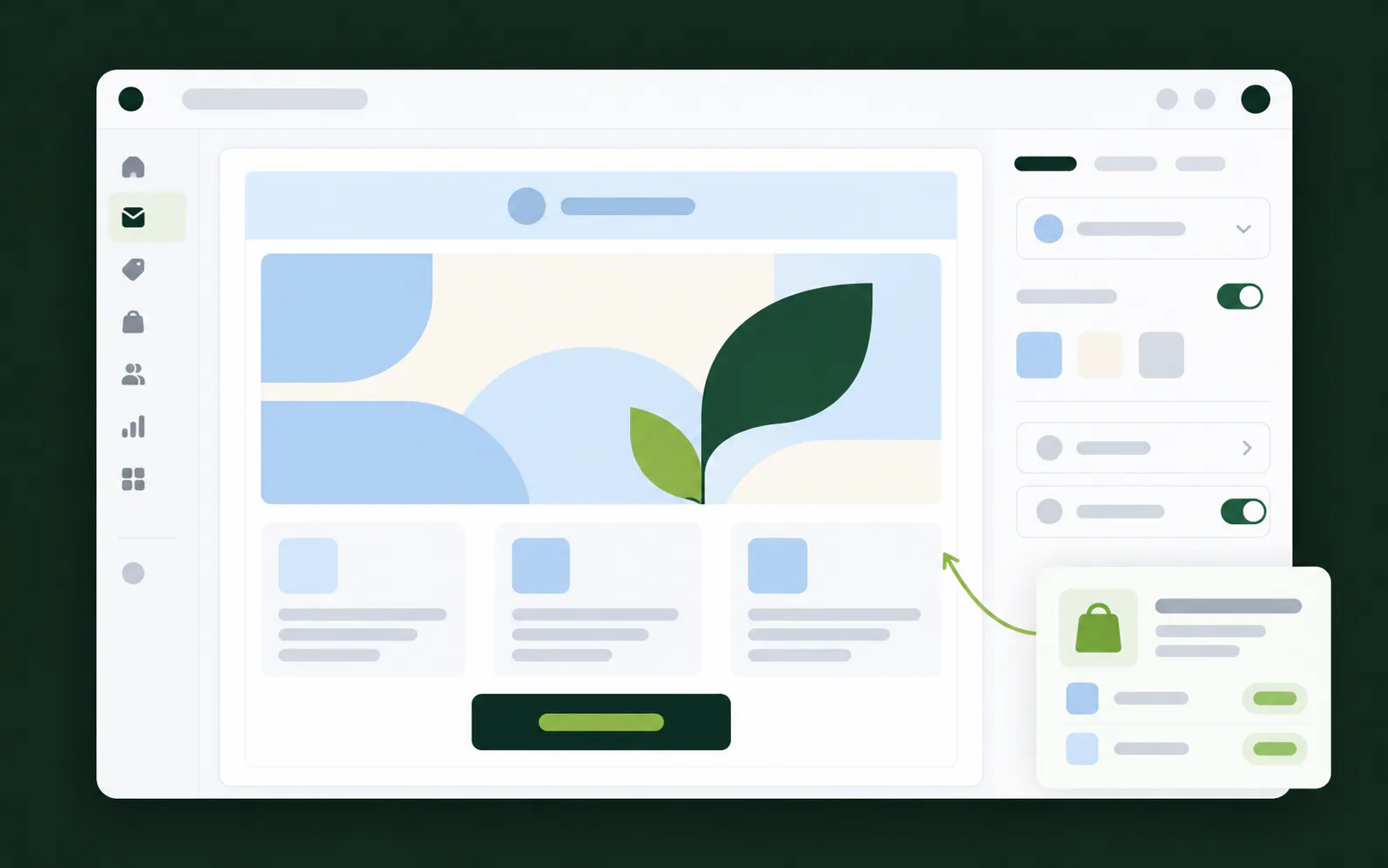 Pagenflow embedded app experience for Shopify merchants